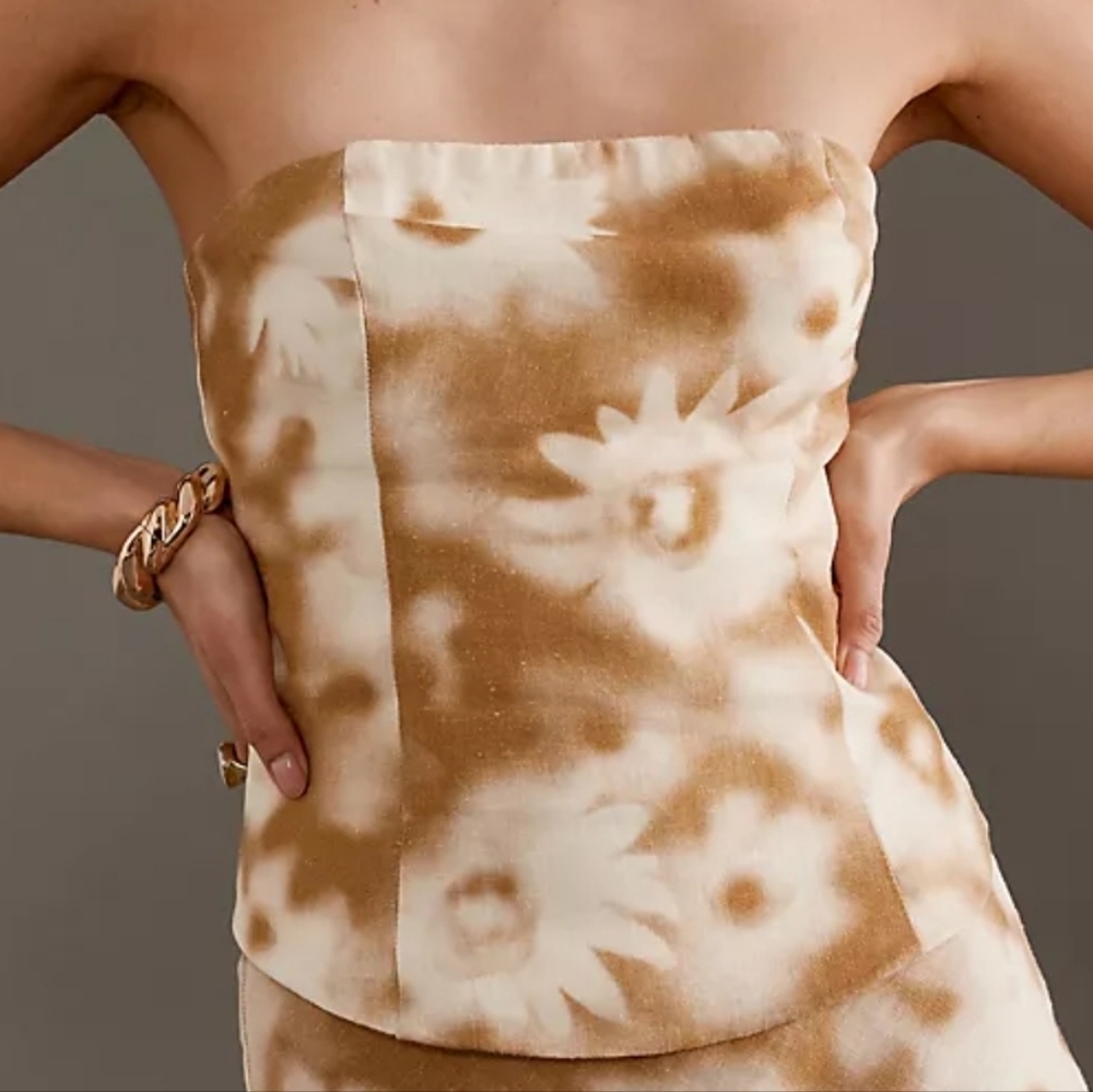 Samsoe Samsoe Saeylynn Linen Bandeau Top